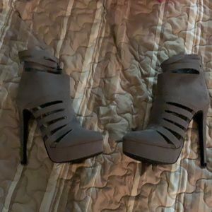 Woman’s ankle boots.